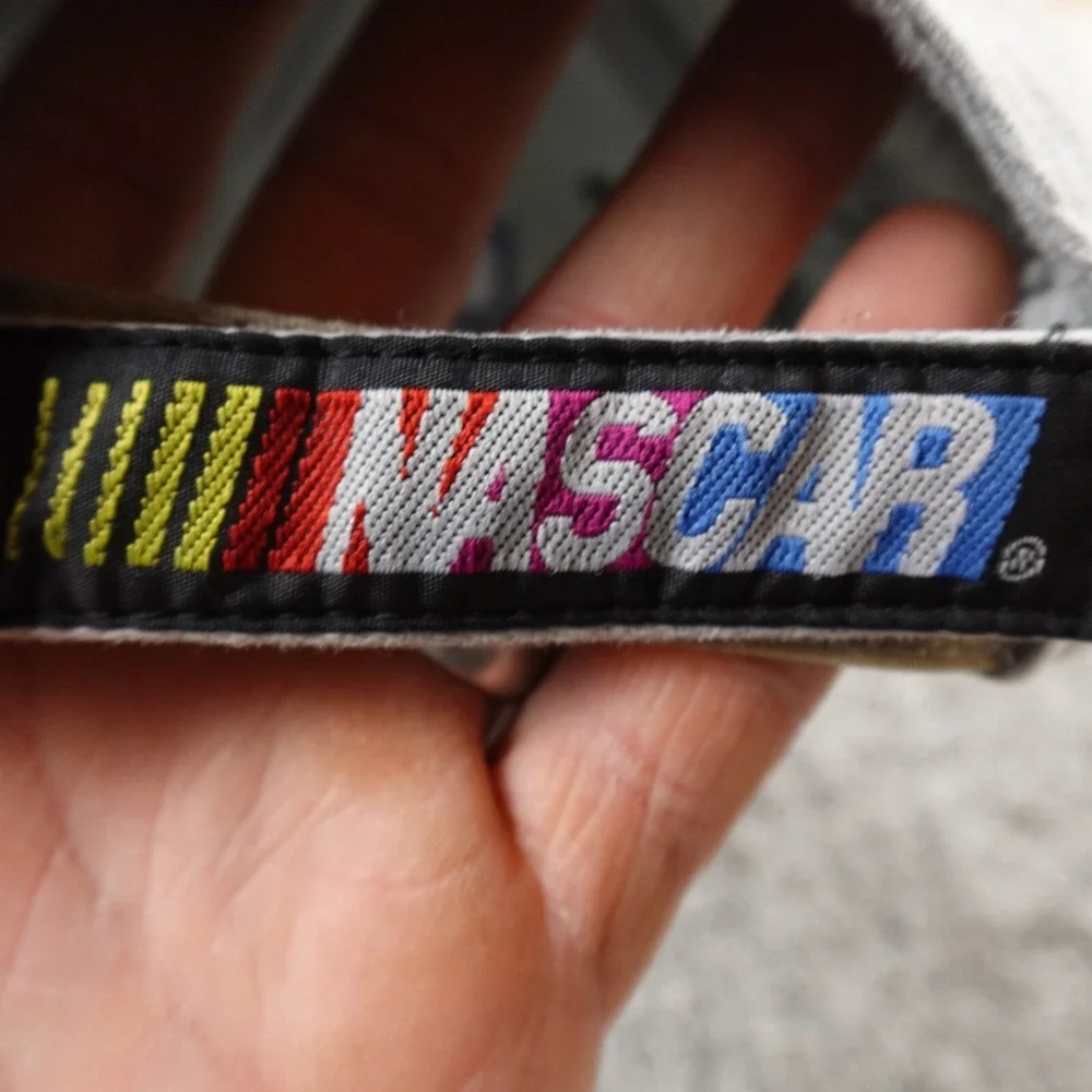 VTG Kevin Harvick Hat Mens Strap Back Cap Gray Black Nascar 10 Goodwrench Racing